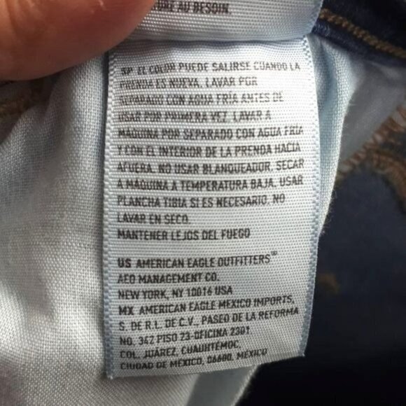 American Eagle Outfitters AEO Super Hi-Rise Jegging Size 2 Regular - Picture 13 of 13